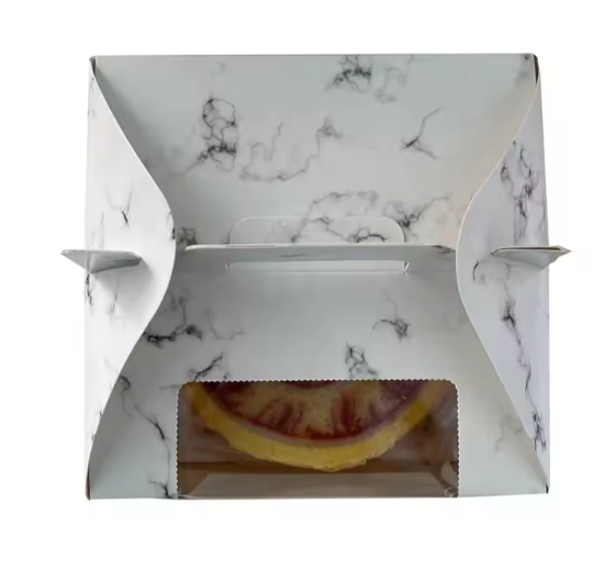 Paper Packaging Custom Cake Box Packaging Cake Slice Box For Sweet Bakery3